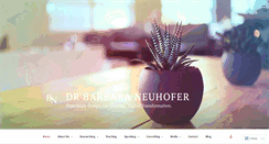 Desktop Screenshot of barbaraneuhofer.com